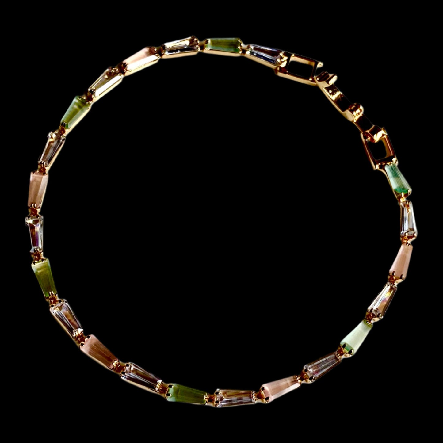 multicolor bracelet, pastel color, statement jewellery, antitarnish bracelet, sleek bracelet, tennis bracelet, womens tennis bracelet, stone bracelet, jade bracelet, crystal bracelet