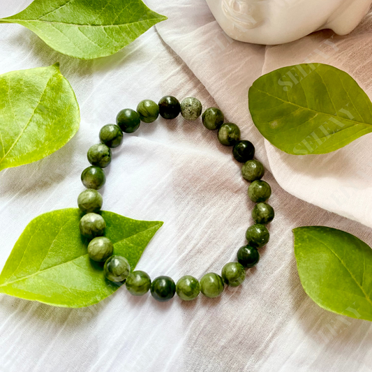 Green Jade Bracelet | Stone of Abundance