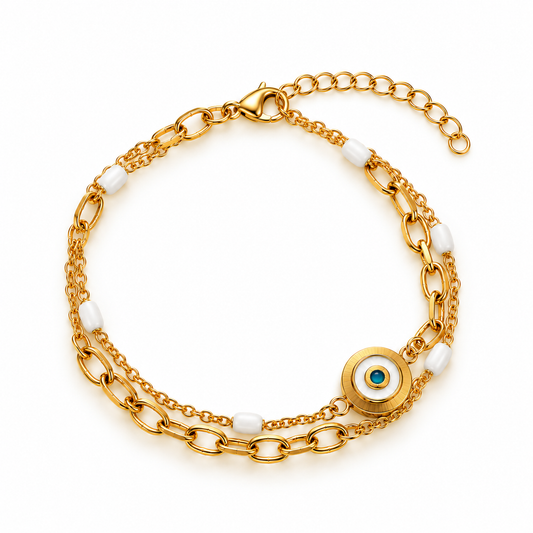 The Gold Nazar Bracelet