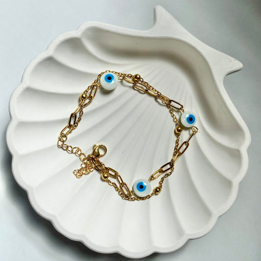 evil eye bracelet, Nazar bracelet, anti tarnish bracelets, golden bracelet, womens bracelet, kids bracelet, genx bracelets