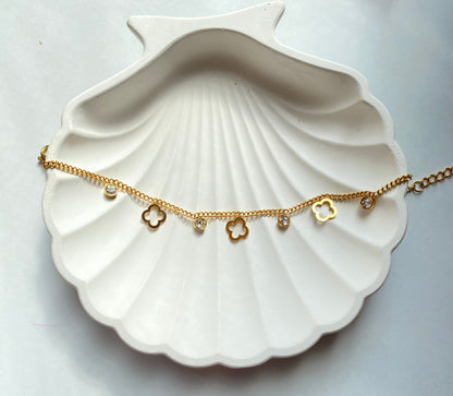 bracelet, simple bracelet, chain bracelet, stone bracelet, minimal bracelet, women bracelet, anti tarnish bracelet