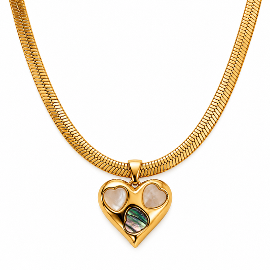 Athena Heart Necklace