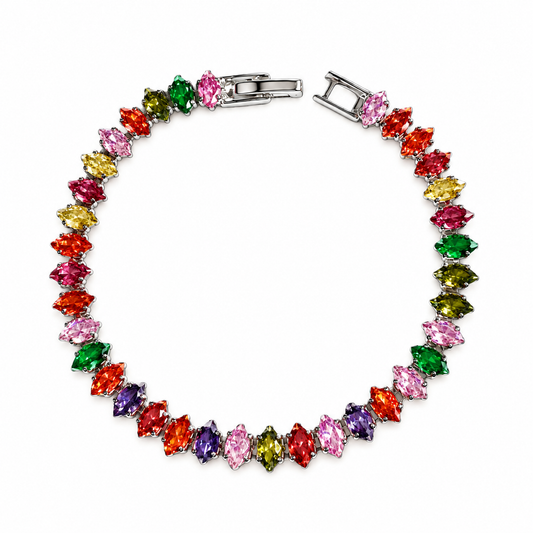 Rainbow Crystal Bracelet
