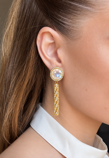 Celeste Glow Drop Earrings