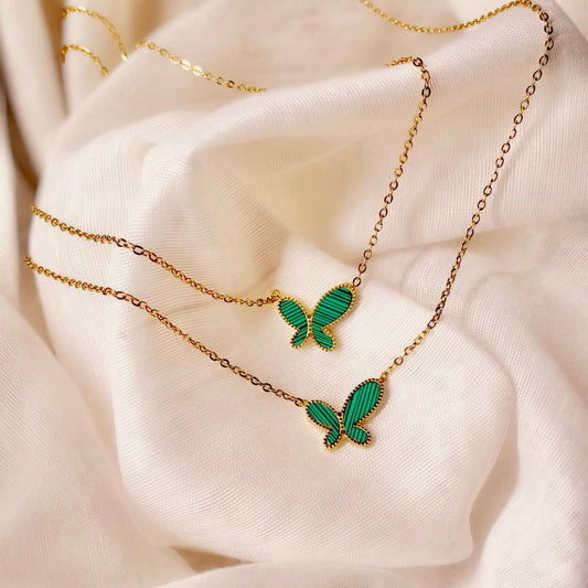 Butterfly pendant, sleek chain, kids chain, minimal jewellery, everyday jewellery, charm jewellery, antitarnish jewellery, women jewels