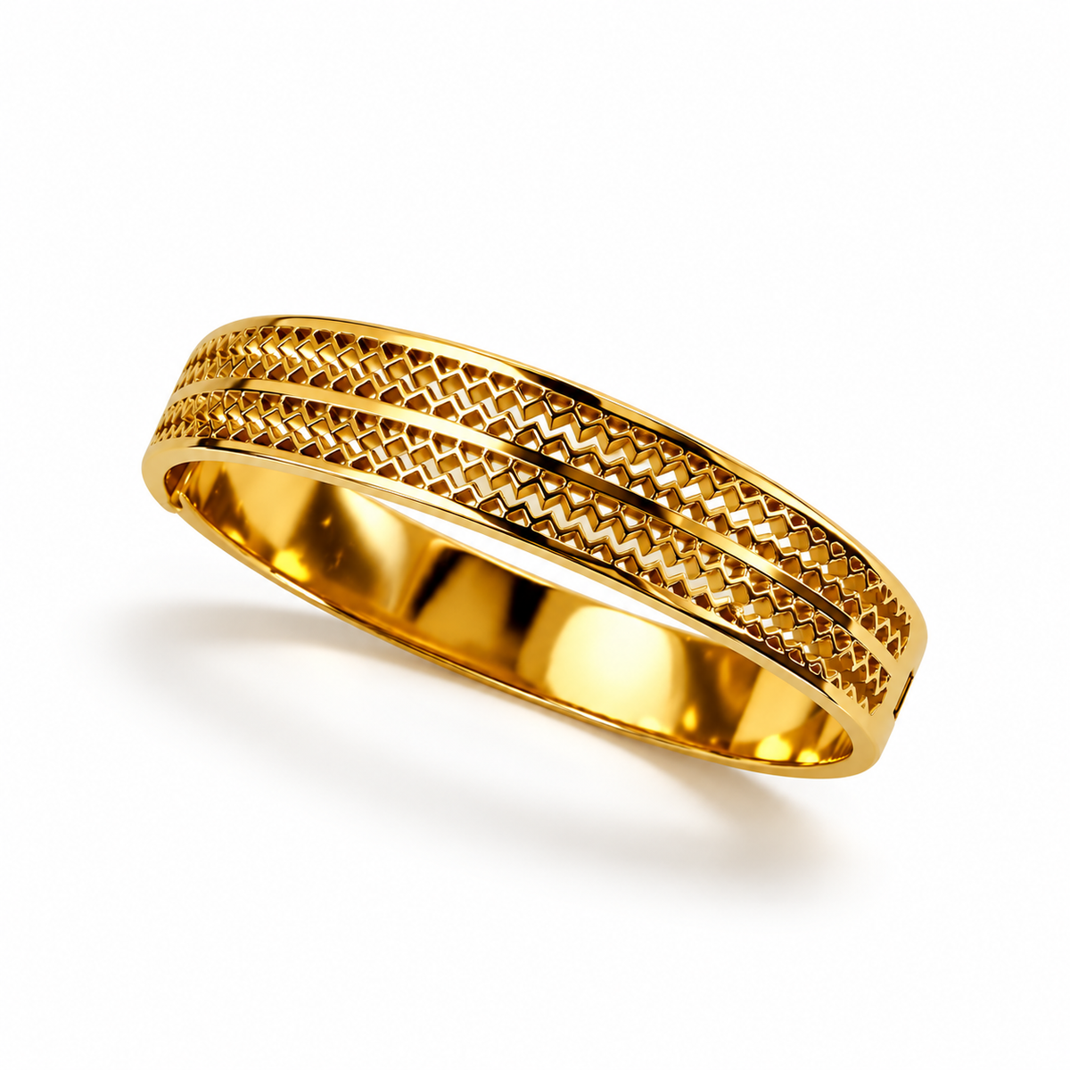 Lace Embrace Bangle Bracelet