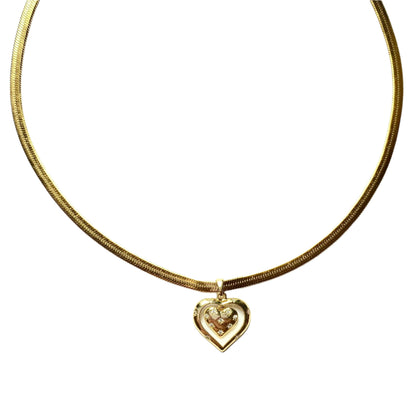 antitarnish necklace, antitarnish chain, waterproof jewellery, girls accessories, heart pendant, heart chain, heart necklace, glitter pendant, palmonas jewellery, gold palted jewellery, luxury, every day wear, jewellery, trending jewellery, daily wear, affordable jewels, timeless jewels, pintrest jewels