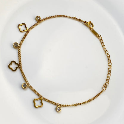 bracelet, simple bracelet, chain bracelet, stone bracelet, minimal bracelet, women bracelet, anti tarnish bracelet